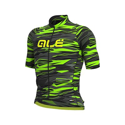 Превью  Велоджерси с коротким рукавом ALE Rock Men Fluo Green